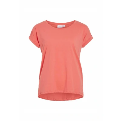 Afbeelding van VILA Vidreamers Tshirt basic, Dames, Maat: Large, Dubarry