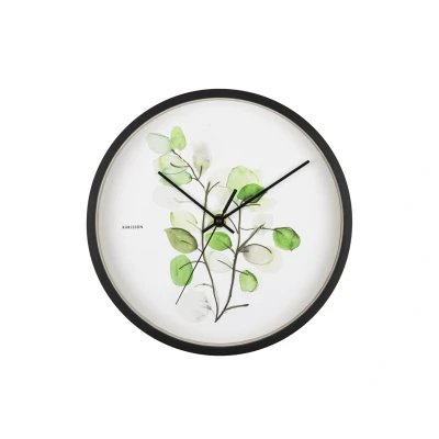 Afbeelding van Karlsson Wandklok Botanical Rond Jungle Groen Ø26cm