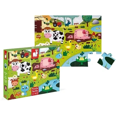 Afbeelding van Janod Voelpuzzel Boerderijdieren