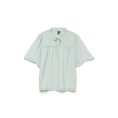 Afbeelding van Vero Moda Vmleah Blouse, Dames, Maat: Medium, Gray mist