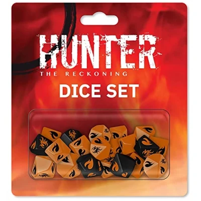 Afbeelding van Hunter: The Reckoning 5th Edition Roleplaying Game Dice Set RPG Dobbelsteen Renegade Studios