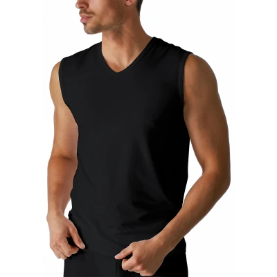 Afbeelding van mey Hemd, Heren, Maat: Small, Schwarz