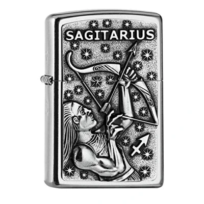 Afbeelding van Zippo, 2006505, PL AA8207 Sagitarius Tierkr. V19 Aansteker, messing, design, 5,83,81,2