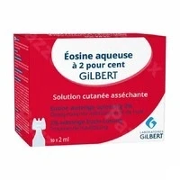 Afbeelding van Gilbert Waterige Eosine 2% 10 Eenheidsdoses van 2 ml
