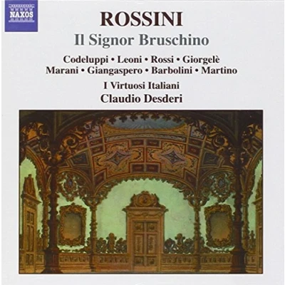 Afbeelding van I Virtuosi Italiani, Claudio Desderi Rossini: Il Signor Bruschino (CD)