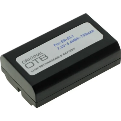 Afbeelding van OTB Camera accu compatibel met Nikon en EL1 Konica Minolta NP 800 / 750 mAh
