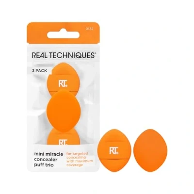 Afbeelding van Mini Miracle Concealer Puff Trio REAL TECHNIQUES