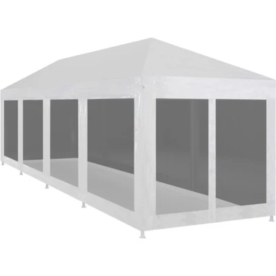 Afbeelding van Partytent met 10 mesh zijwanden 12x3 m