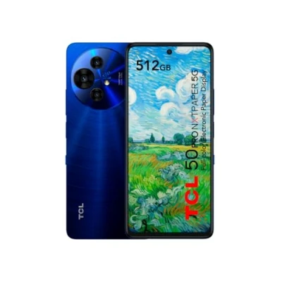 Afbeelding van TCL 50 NXTPAPER 5G Smartphone, 5G, 17,7 cm (6,8 inch), hoger oogcomfort (FHD+ display, 16 GB (8+8) 256 GB, uitbreidbare MicroSD, Dual SIM, MP camera, 5010 mAh batterij, Android 14, Midnight Grey
