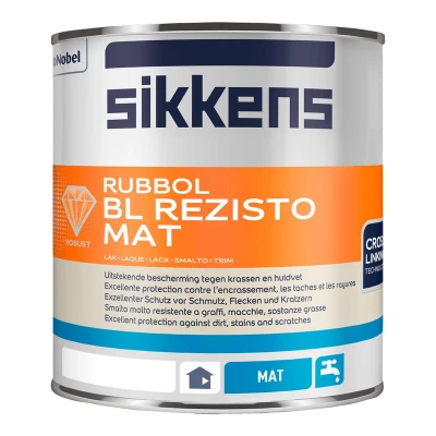 Afbeelding van Sikkens Rubbol BL Rezisto Mat Lakverf 1 liter Mengbaar