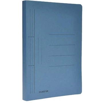 Afbeelding van Class&#039;ex Hechtmap, Ft 25 X 32 Cm (voor A4), Blauw Hechtmap