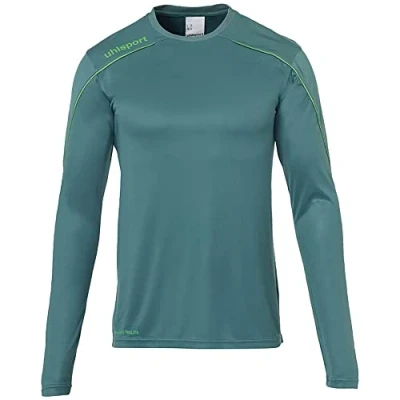 Afbeelding van Uhlsport Stream 22 Voetbalshirt Lange Mouw Kinderen Fir Green / Fluo Groen Maat: 152