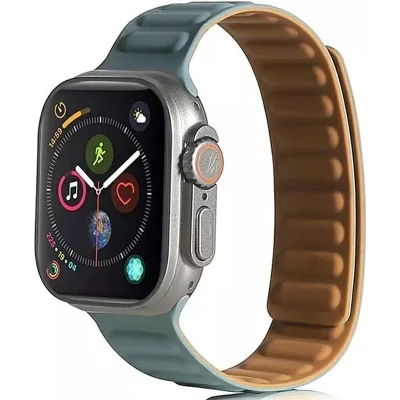Afbeelding van Beline pasek Apple Watch Magnetic 38/40/41mm green