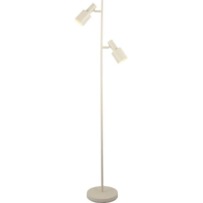 Afbeelding van Lindby vloerlamp Ovelia, beige, ijzer, E27