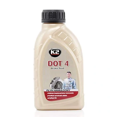 Afbeelding van K2 DOT 4 Remvloeistof, met de volgende normen: FMVSS 116 4, SAE J 1703, volledig synthetisch, mengbaar 3 en 0,5 kg (ca0,5 l)