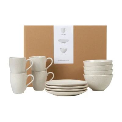 Afbeelding van Broste Copenhagen Nordic Vanilla ontbijtset 12 delig