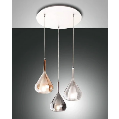 Afbeelding van Fabas Luce, Hanglamp, Paars (E27)