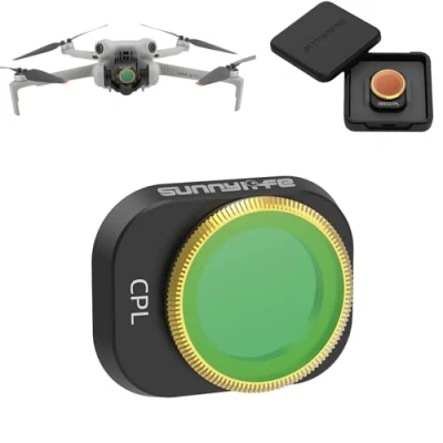Afbeelding van MotuTech Lensfilter voor DJI Mini 4 Pro CPL verstelbare polarisatiefilter