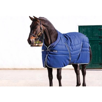 Afbeelding van Rambo Cosy Staldeken 400g Navy/Beige 90/137