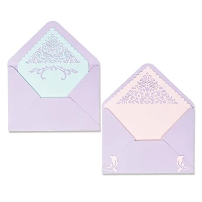 Afbeelding van Sizzix Thinlits Die Set Lace Envelope Liners 9pieces