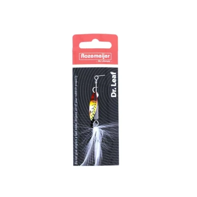 Afbeelding van Rozemeijer Dr. Leaf Spinner Speckled Red Head #3 (8g)
