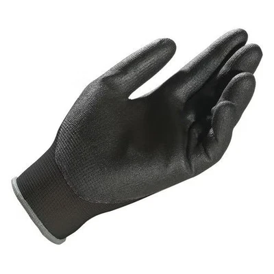 Afbeelding van Ultrane 548 zwarte werkhandschoenen heren en dames, bouw, mechanica, bouwers, hanteren, assemblage, multifunctionele, beschermende handveiligheid maat 8 medium (1 paar)