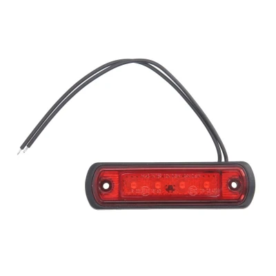 Afbeelding van Markeringslicht WAS W189 11cm Rood 12V 24V