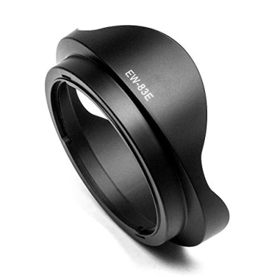 Afbeelding van Fotover EW 83E zonnekap vervanging compatibel met Canon EF S 10 22 mm f/3.5 4.5 USM &amp; 16 35 f/2.8 L USM, 17 40 f/4.0 lens