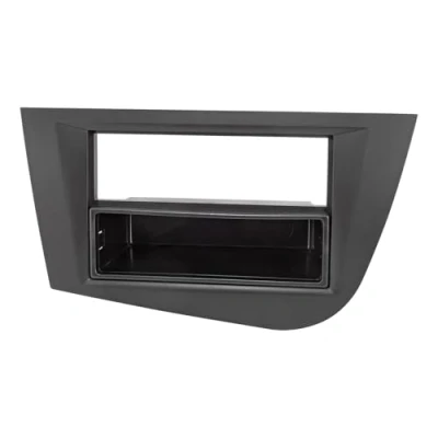 Afbeelding van tomzz Audio 2449 011 Radio installatie frame geschikt voor Seat Leon 2 (1p), 2005 tot 2012, zwart