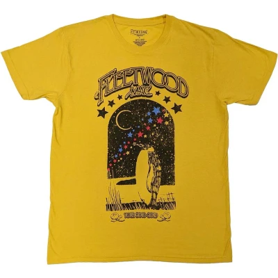Afbeelding van Fleetwood Mac Tour 2018 2019 Penguin Heren T shirt 2XL Geel