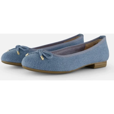 Afbeelding van Marco Tozzi Instappers Blauw Dames Maat 40
