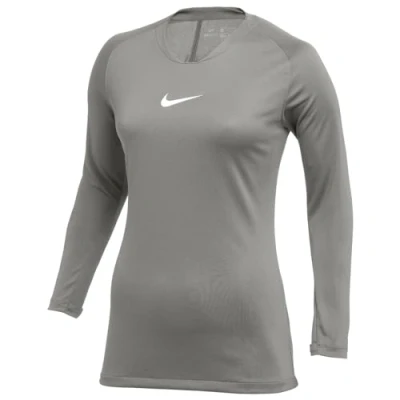 Afbeelding van Nike Dames Top Met Lange Mouwen W Nk Df Park 1Stlyr Jsy Ls, Pewter Grijs/Wit, AV2610 057, S