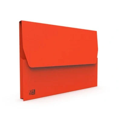 Afbeelding van Oxford 10 VIP hoezen, 24 x 32 cm, capaciteit 200 vel, dikte 240 g, krachtig rood