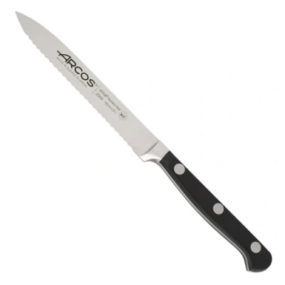 Afbeelding van Arcos 255600 tomatenmes, Acier_inoxydable, zwart, 130 mm