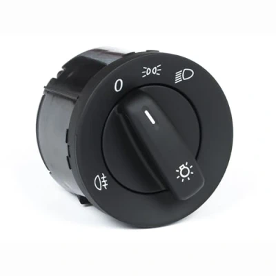 Afbeelding van Bohaner Lichtschakelaar koplampschakelaar 1K0941431B mistlamp schakelaar auto hoofdschakelaar licht control voor Golf 5 Passat Jetta 1K0 941 431B