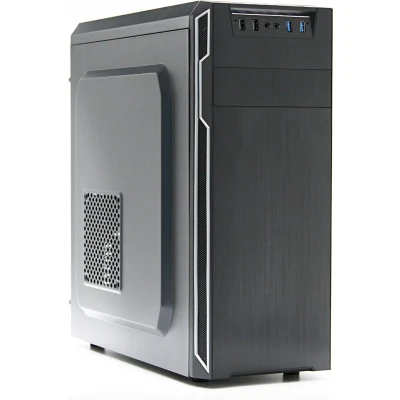 Afbeelding van LC Power 7038B Midi Toren Zwart computerbehuizing