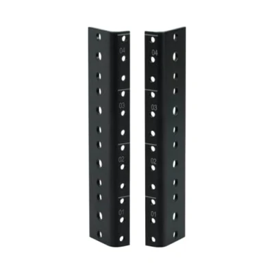 Afbeelding van Gator Rackworks Heavy Duty stalen rackrailset, 4U rackmaat (GRW RACKRAIL 04U)