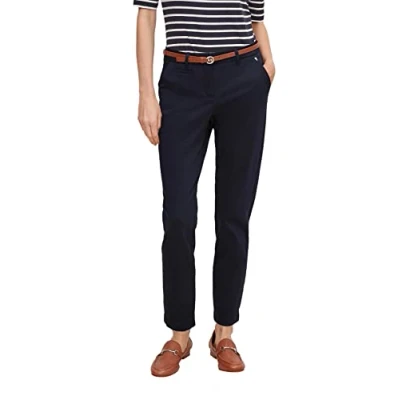 Afbeelding van COMMA Effen donkere broek 5976 Maat 46