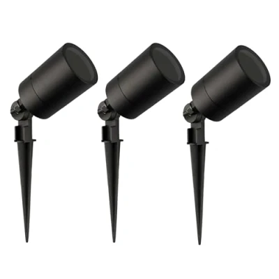 Afbeelding van Ledvion 3X LED Spotlight, GU10 fitting, Zwart, 5W, IP65, Incl. Snelkoppeling