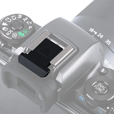 Afbeelding van JJC Hot Shoe Cover voor Canon DSLR, Powershot en Mirrorless Camera&#039;s met Shoes Zwart (zie beschrijving meer compatibiliteitscamera&#039;s)