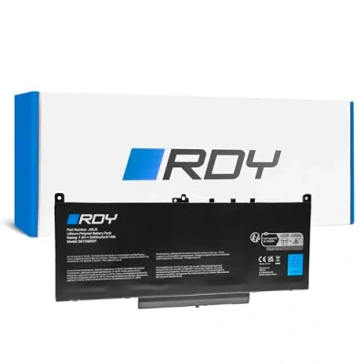 Afbeelding van RDY Laptop batterij J60J5 MC34Y J6OJ5 242WD 0MC34Y 1W2Y2 01W2Y2 Notebook accu voor Dell Latitude E7270 E7470 (Capaciteit: 5400 mAh 7.4V/7.6V)