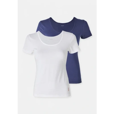 Afbeelding van HUGO TWIN 2 PACK Hemd, Dames, Maat: Large, Open blue