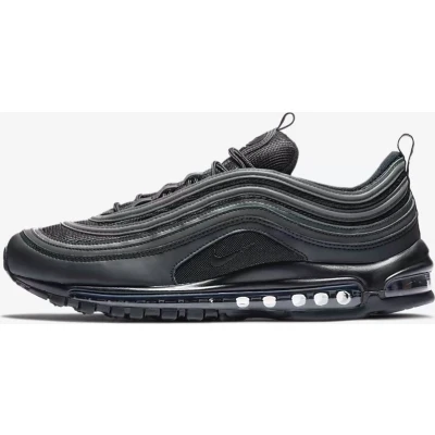 Afbeelding van Nike Air Max 97 Heren Sneakers Sport Casual Schoenen Zwart BQ4567 001 Maat EU 48.5 US 14