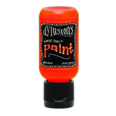 Afbeelding van Ranger Dylusions Paint Flip Cap Bottle 29ml Mango Punch DYQ70559 (02 20)