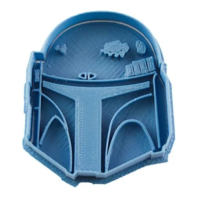 Afbeelding van Cuticuter Star Wars Boba vet uitsteekvorm, blauw, 8 x 7 1,5 cm