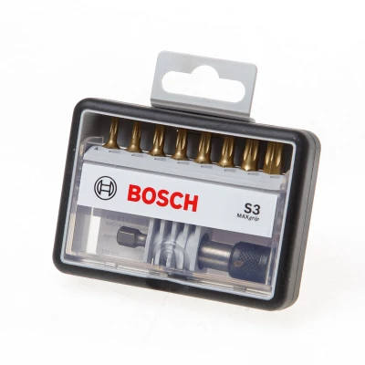 Afbeelding van Bosch 8+1 delige Robust Line bitset S3 MaxGrip 25 mm 2607002576