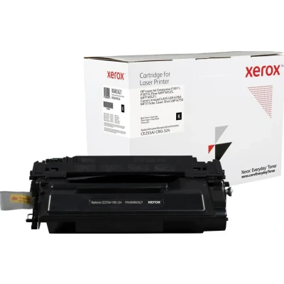 Afbeelding van TON Xerox Black Toner Cartridge equivalent to HP 55A for use in LaserJet Enterprise P3011, P3015 Flow MFP M525, M521 (CE255A)