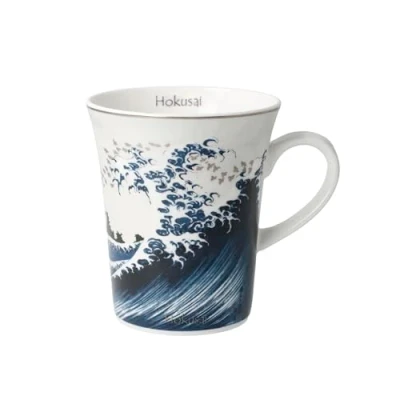 Afbeelding van Goebel® Katsushika Hokusai Koffie / Thee beker to go &quot;De grote golf&quot; Artis Orbis, 500ml