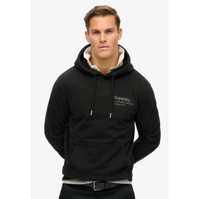 Afbeelding van Superdry CORE LOGO CITY Hoodie, Heren, Maat: XL, Black