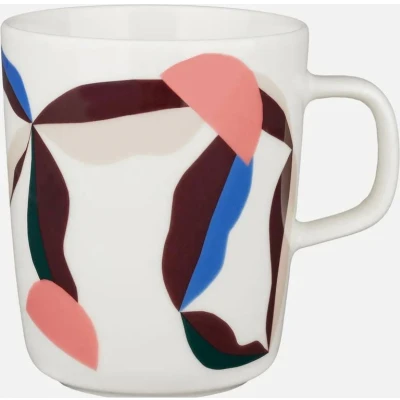 Afbeelding van Marimekko Berry Mok 25cl Roze Blauw Beige